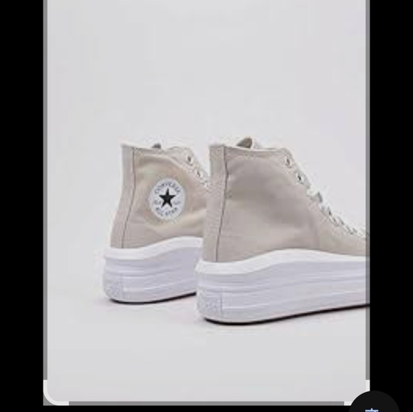 Converse Women's High-Top Sneakers - Light Gray - Picture 2 of 13